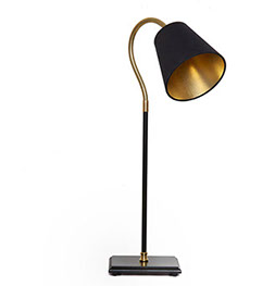 Luzzante Scrivania unique black desk lamp